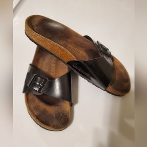Birkenstock Patent Leather "Madrid"- Single Strap